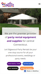 Mobile Screenshot of edgewoodpartyrentals.com